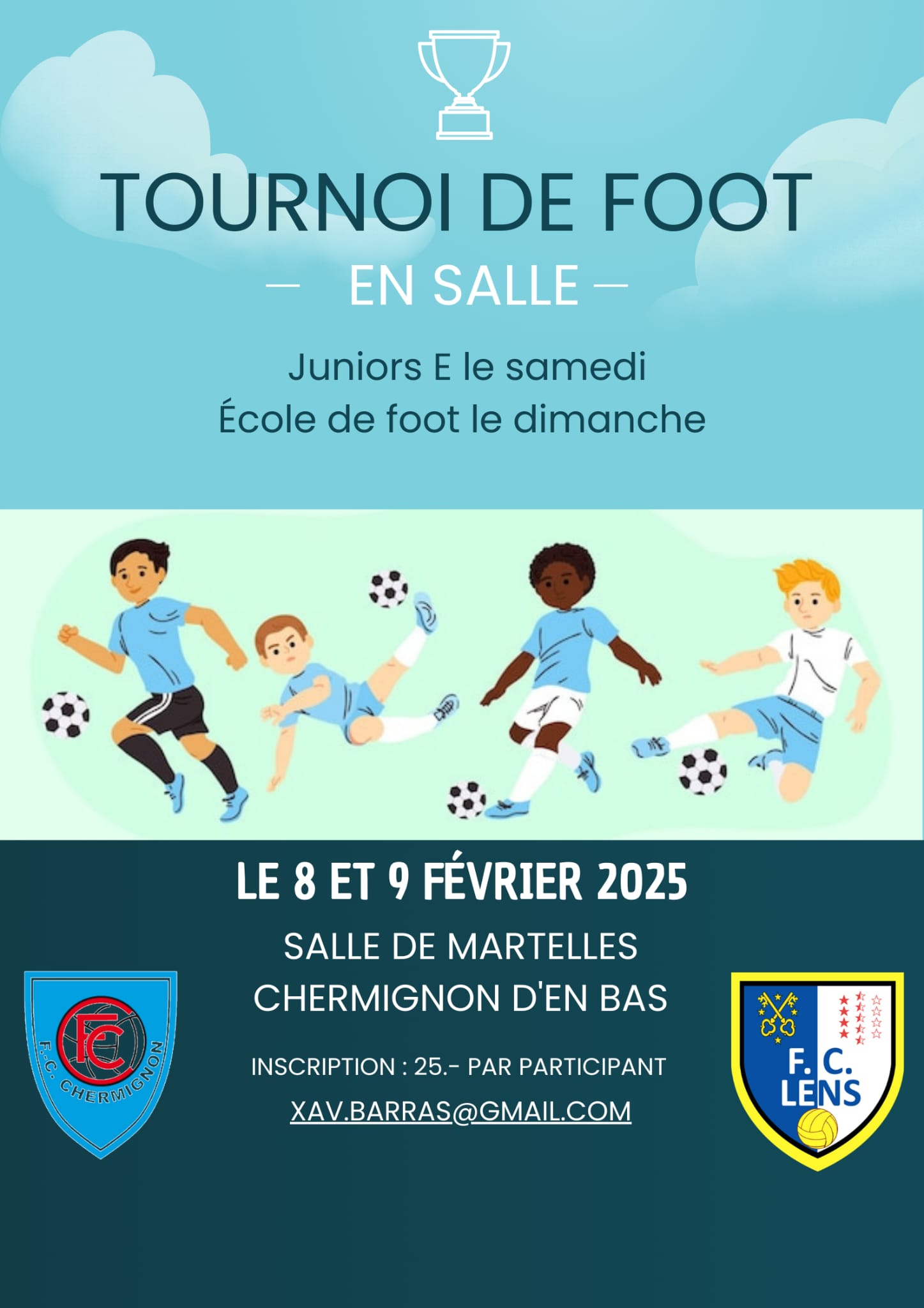 tournoi foot juniors 2025