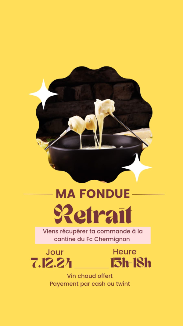 retrait fondues